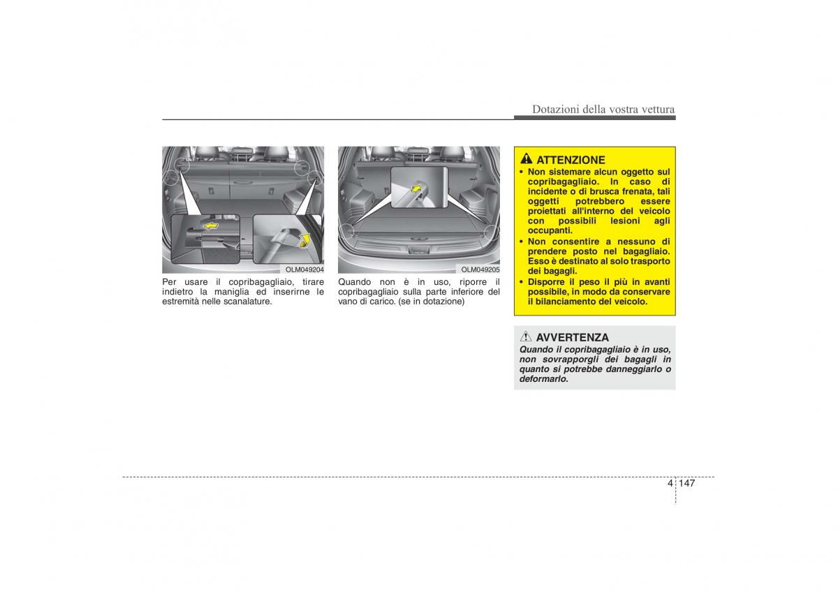 Hyundai ix35 Tucson II 2 manuale del proprietario / page 236