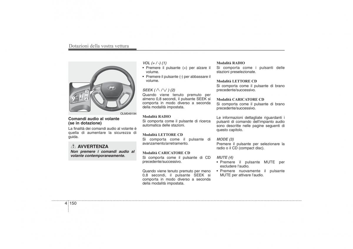 Hyundai ix35 Tucson II 2 manuale del proprietario / page 239