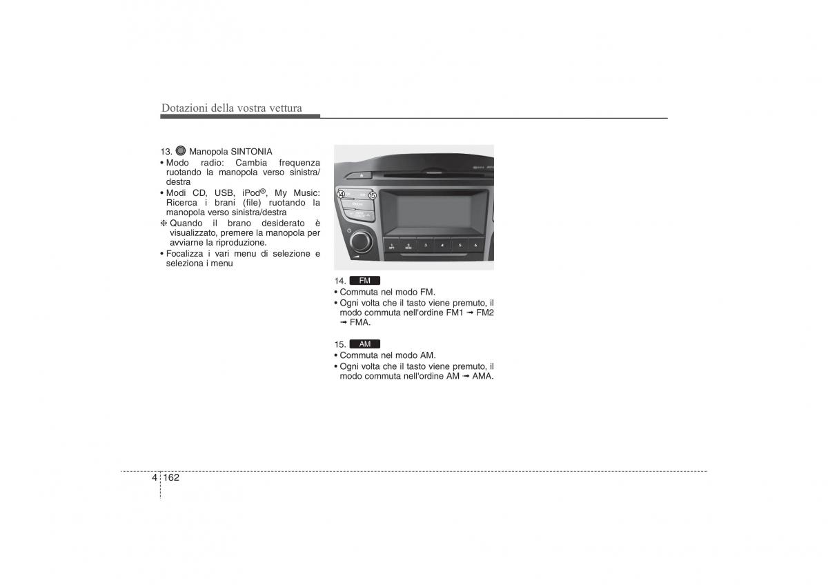 Hyundai ix35 Tucson II 2 manuale del proprietario / page 251