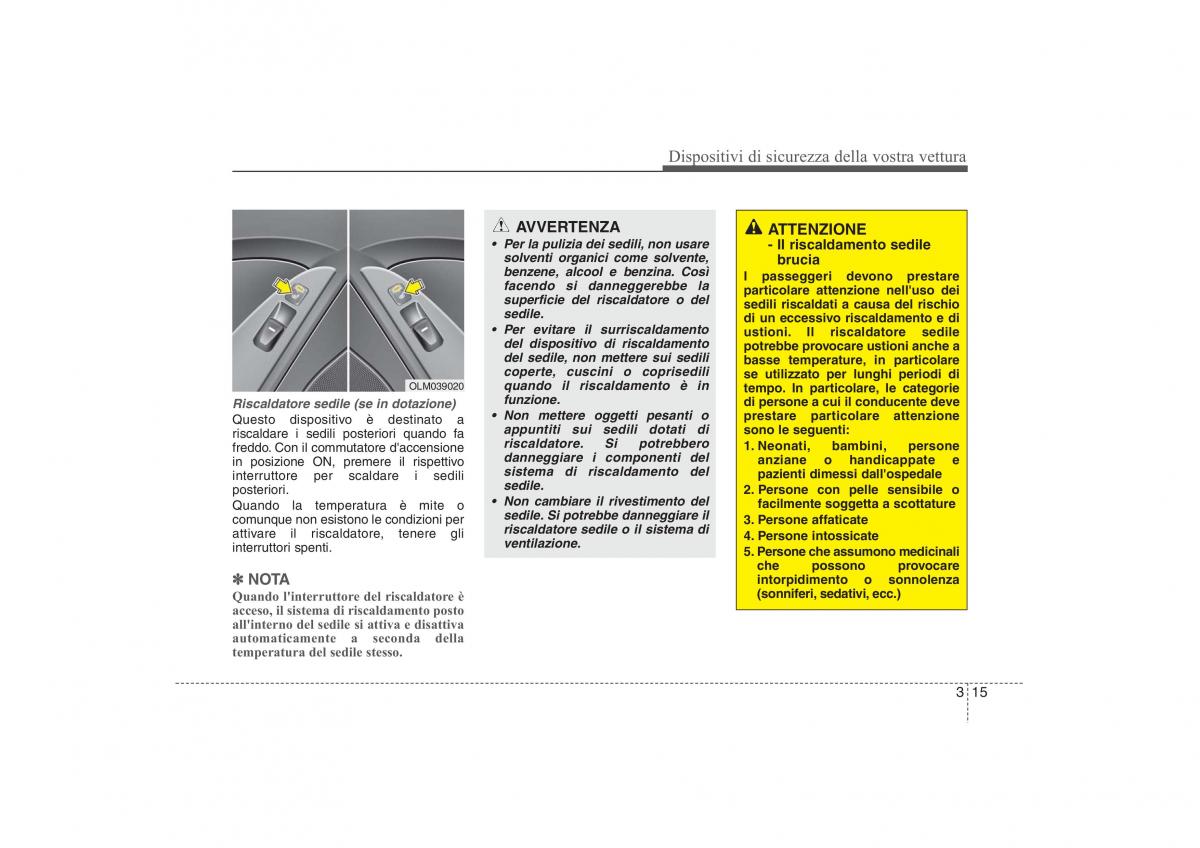 Hyundai ix35 Tucson II 2 manuale del proprietario / page 35