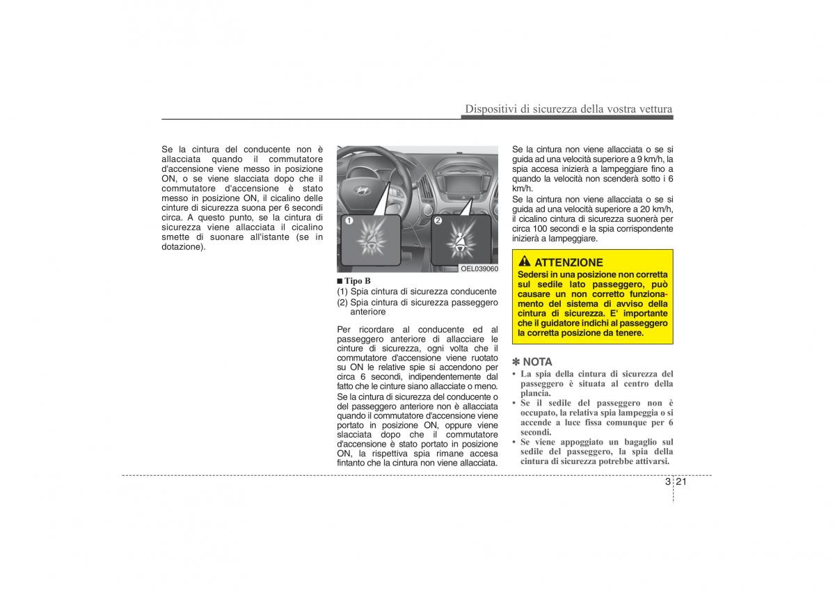 Hyundai ix35 Tucson II 2 manuale del proprietario / page 41