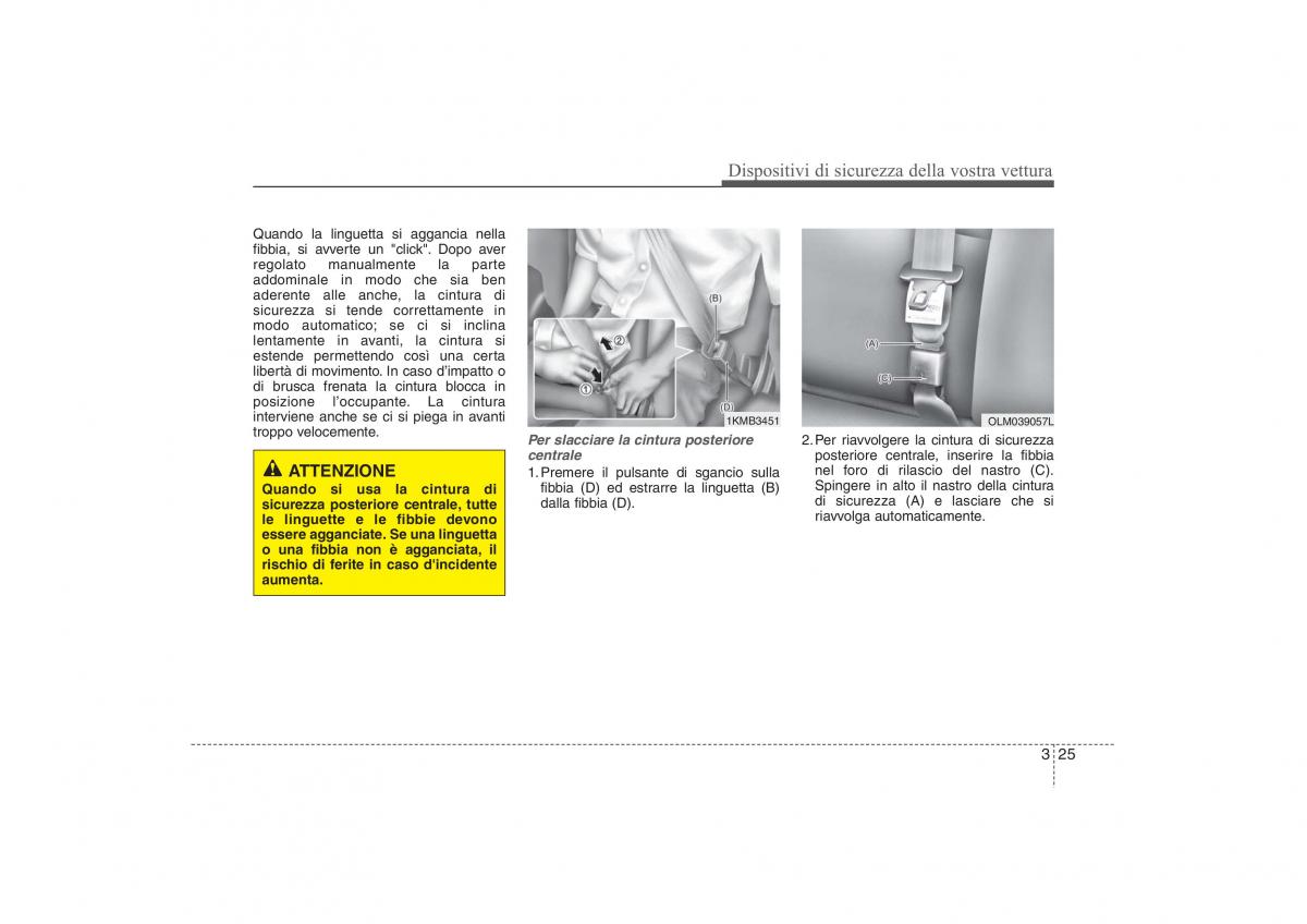 Hyundai ix35 Tucson II 2 manuale del proprietario / page 45