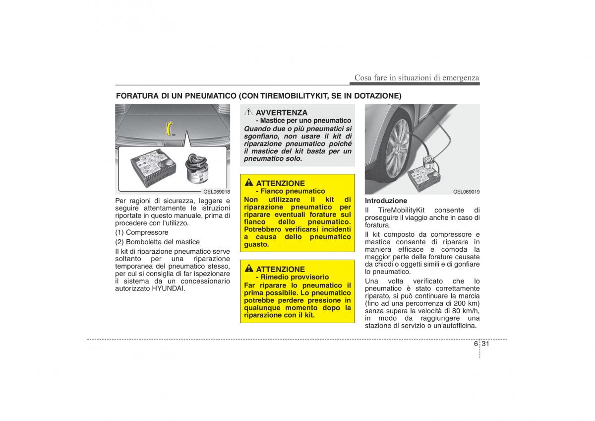 Hyundai ix35 Tucson II 2 manuale del proprietario / page 464