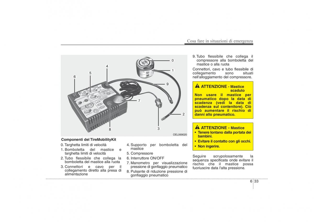 Hyundai ix35 Tucson II 2 manuale del proprietario / page 466