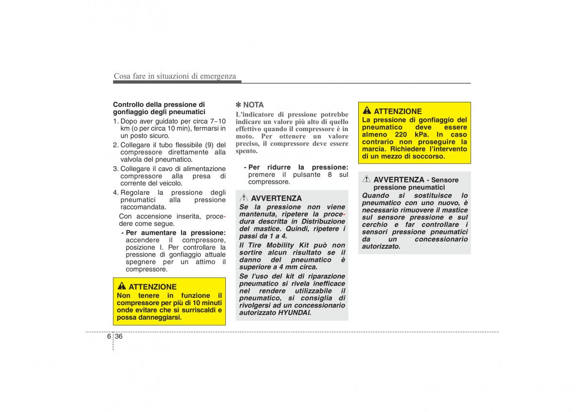 Hyundai ix35 Tucson II 2 manuale del proprietario / page 469