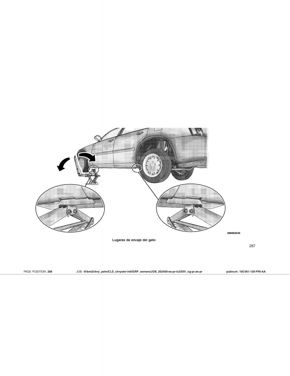 Chrysler 300C I 1 manual del propietario / page 270