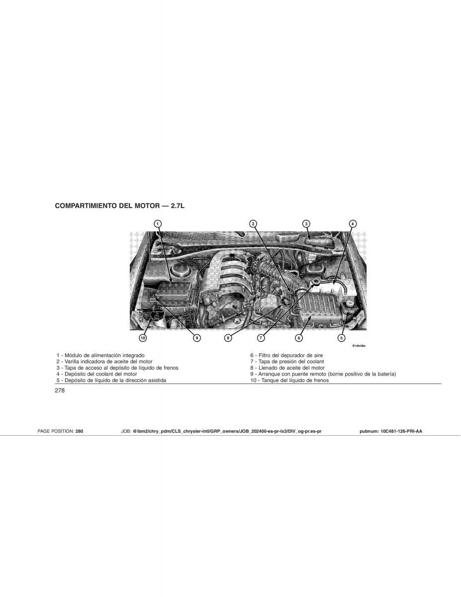 Chrysler 300C I 1 manual del propietario / page 281