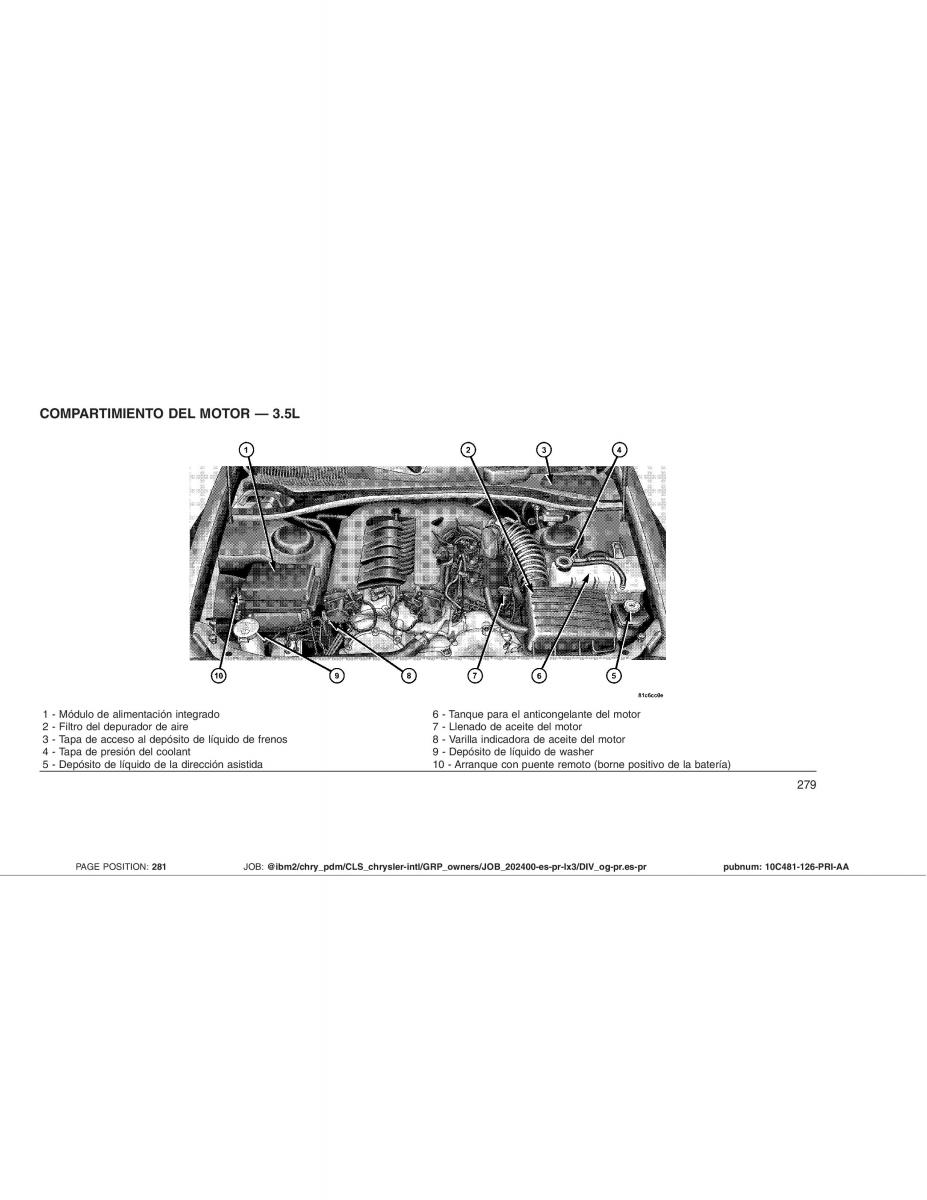 Chrysler 300C I 1 manual del propietario / page 282