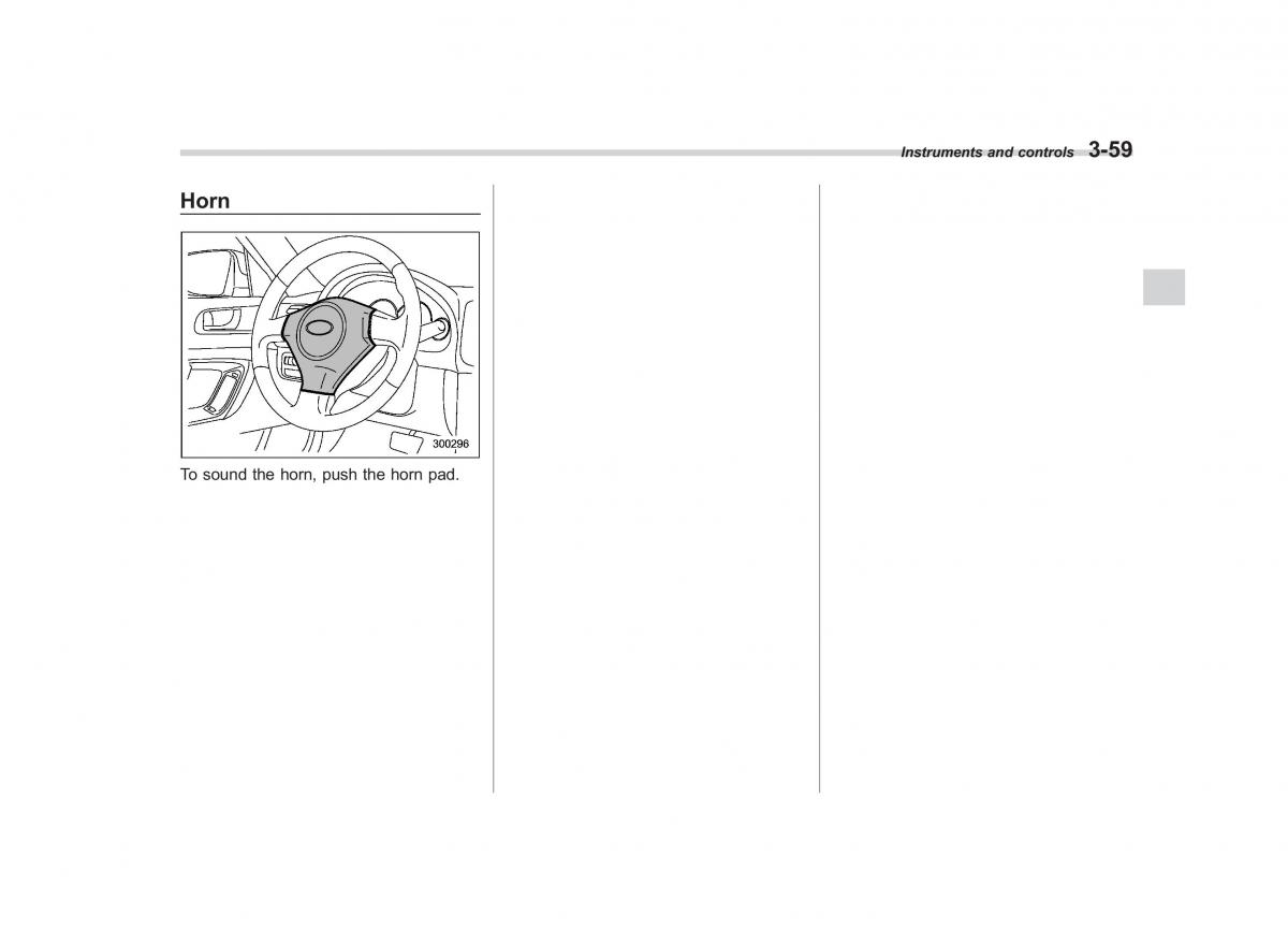 Subaru Outback Legacy III 3 owners manual / page 178