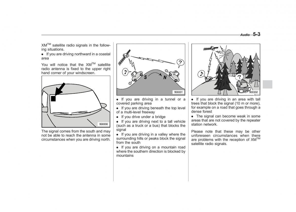 Subaru Outback Legacy III 3 owners manual / page 194