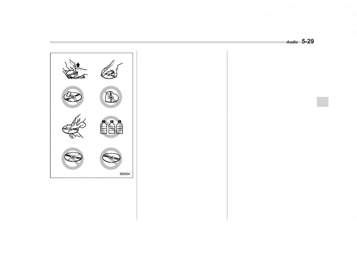 Subaru Outback Legacy III 3 owners manual / page 220