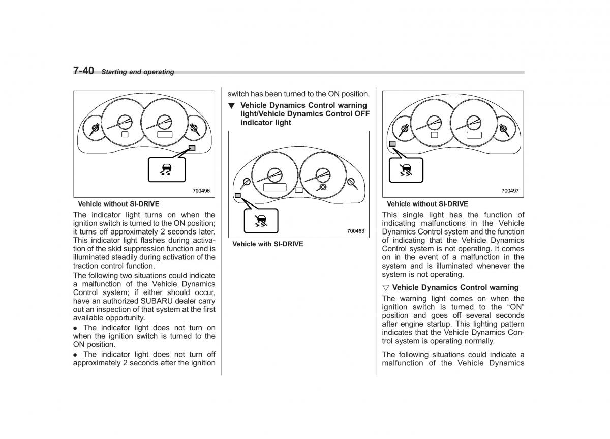 Subaru Outback Legacy III 3 owners manual / page 281