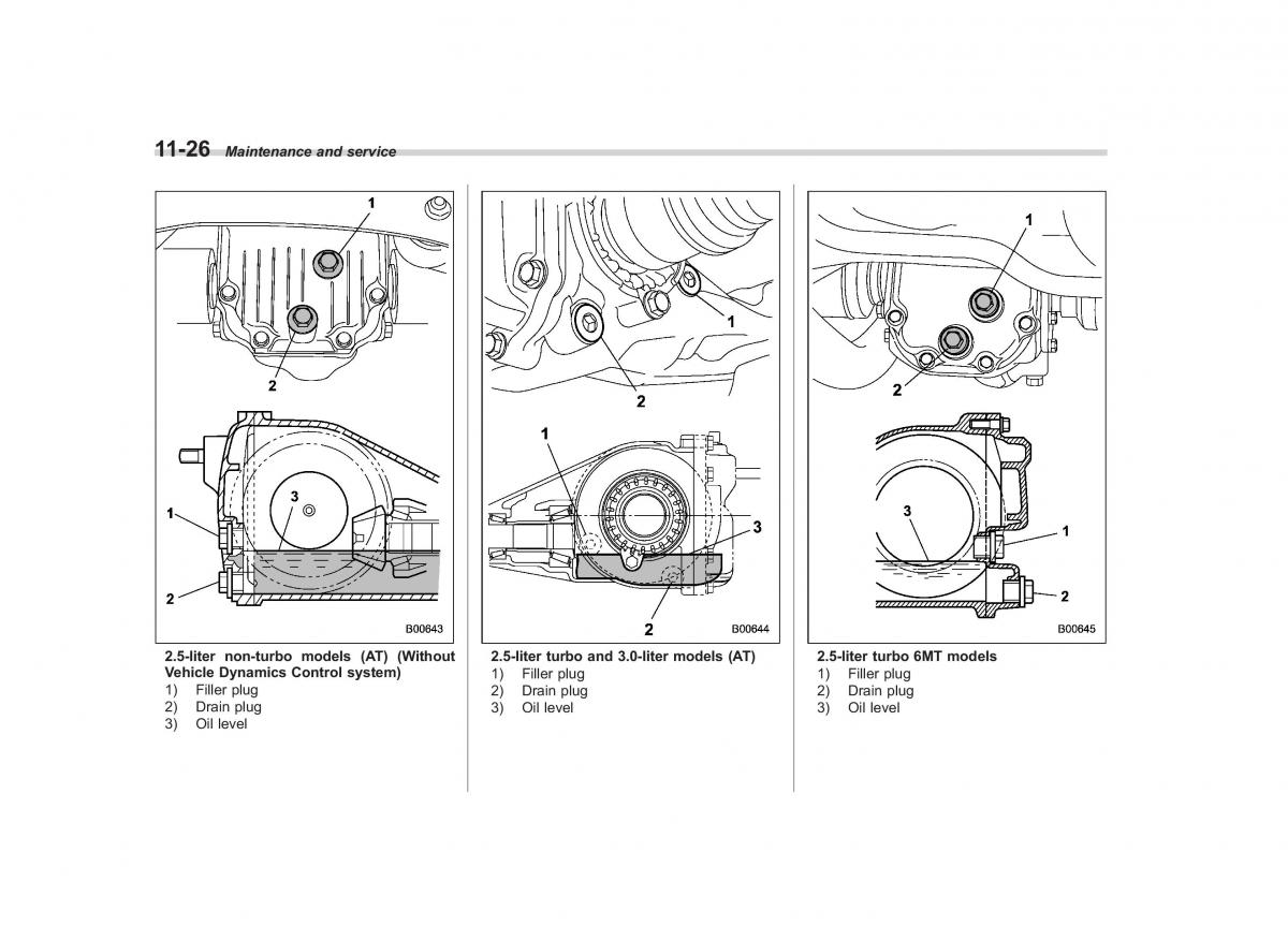 Subaru Outback Legacy III 3 owners manual / page 372