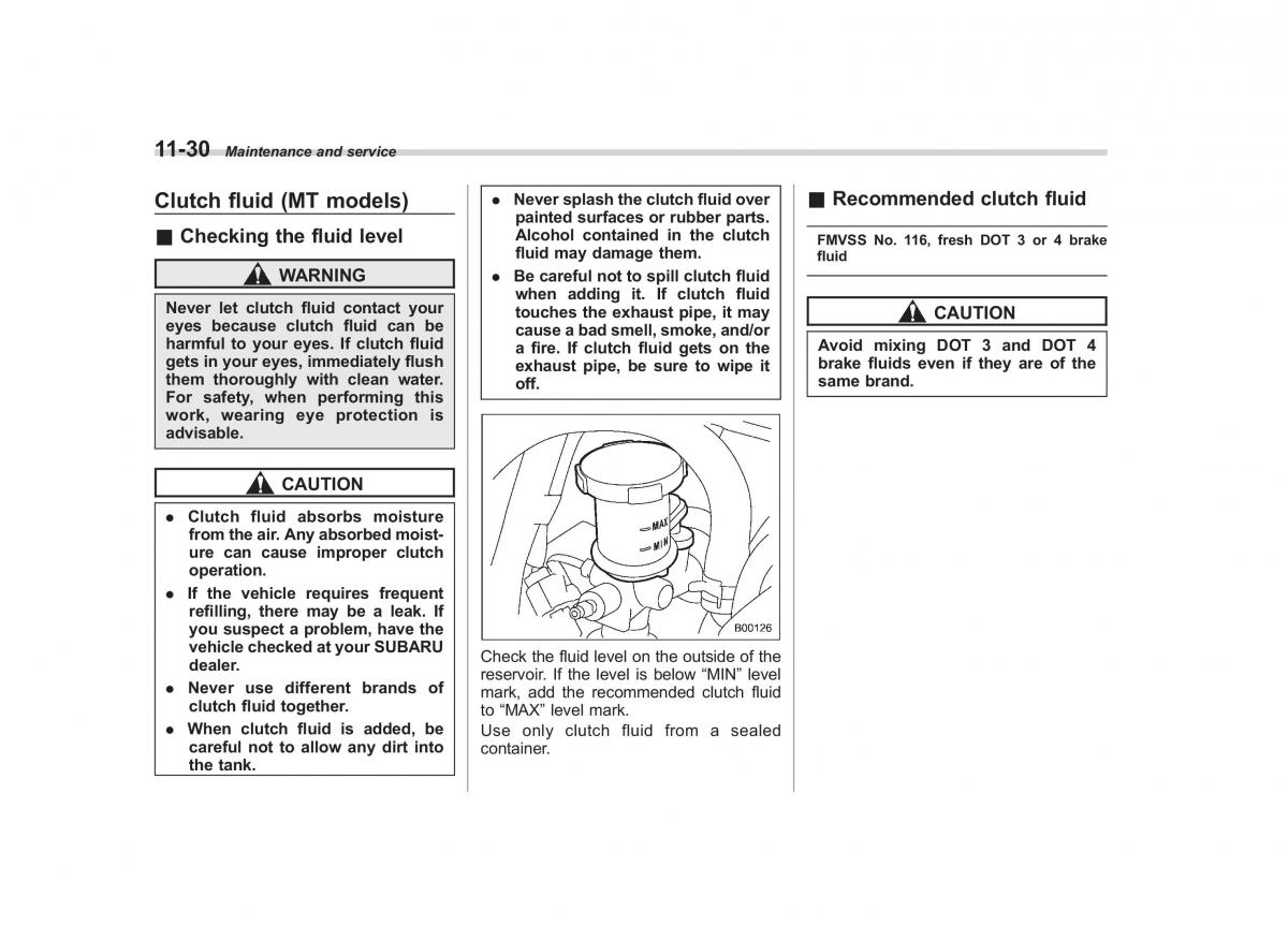 Subaru Outback Legacy III 3 owners manual / page 376