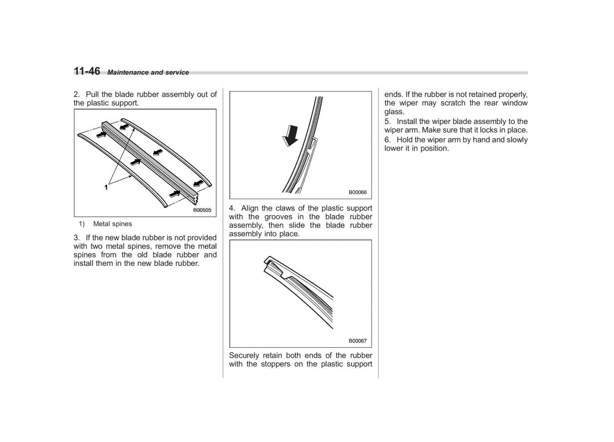 Subaru Outback Legacy III 3 owners manual / page 392