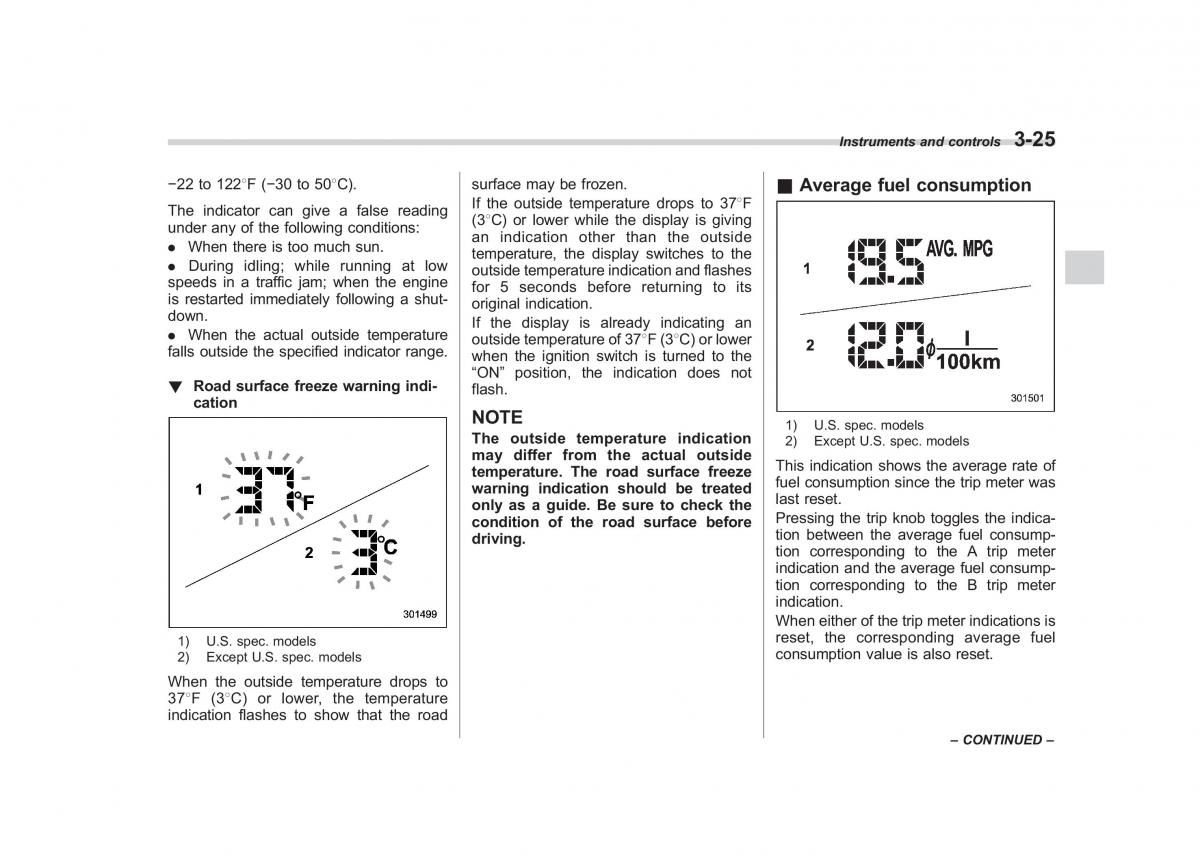 Subaru Outback Legacy IV 4 owners manual / page 144