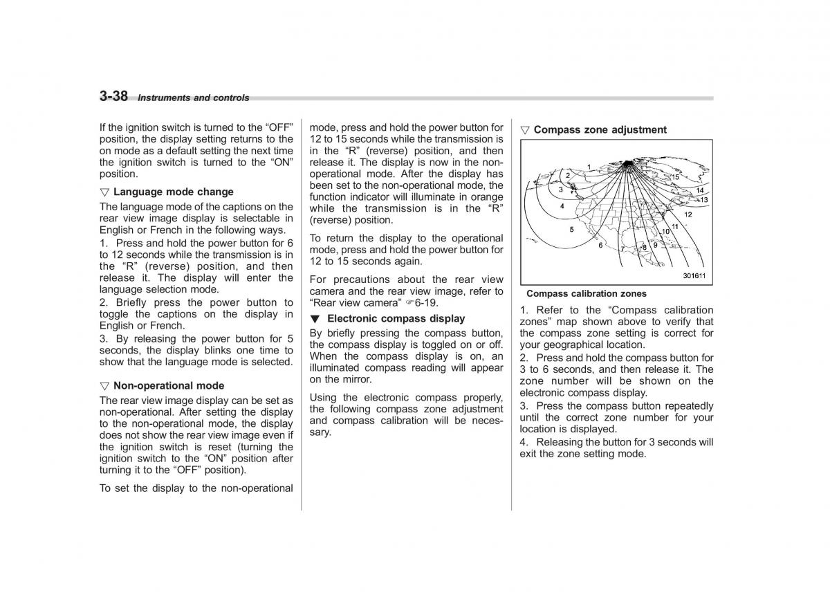 Subaru Outback Legacy IV 4 owners manual / page 157