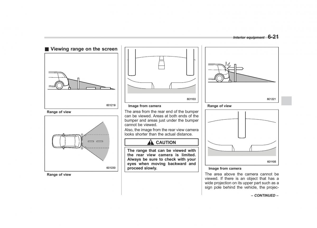 Subaru Outback Legacy IV 4 owners manual / page 274