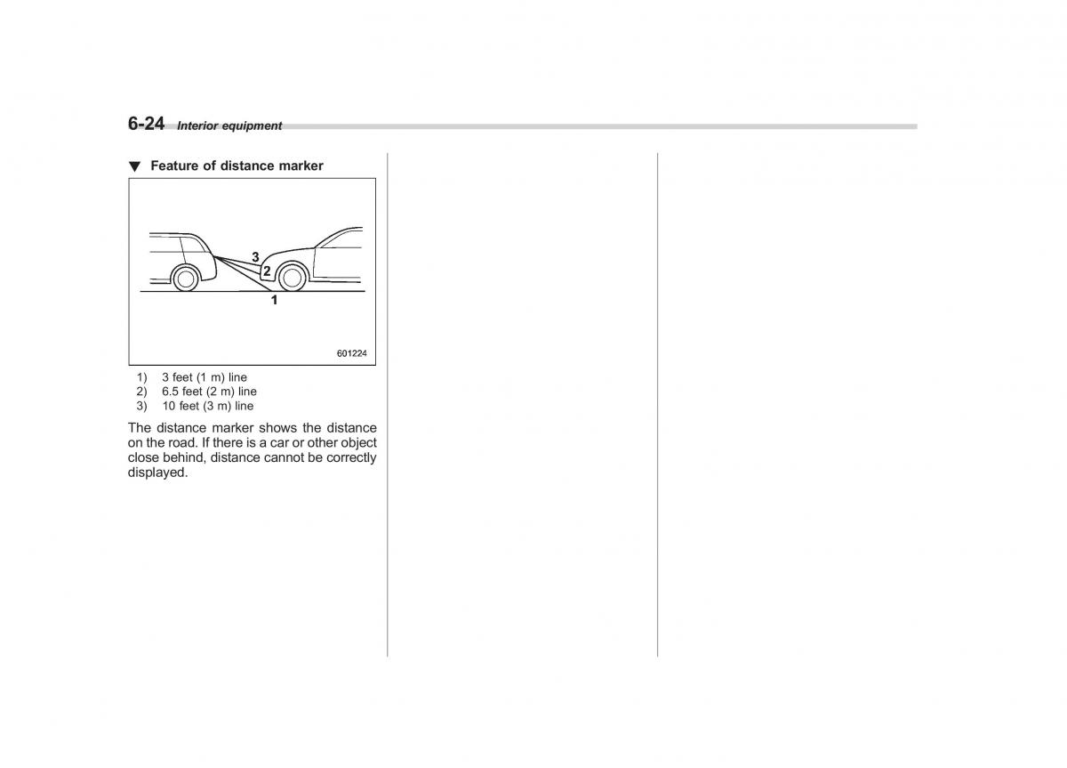 Subaru Outback Legacy IV 4 owners manual / page 277