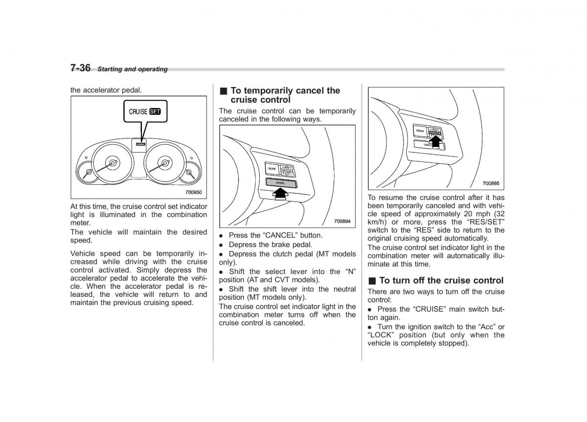 Subaru Outback Legacy IV 4 owners manual / page 313