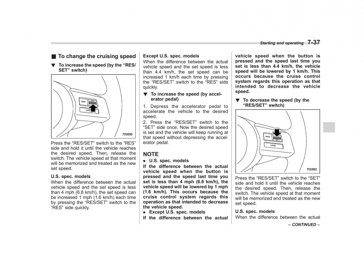 Subaru Outback Legacy IV 4 owners manual / page 314