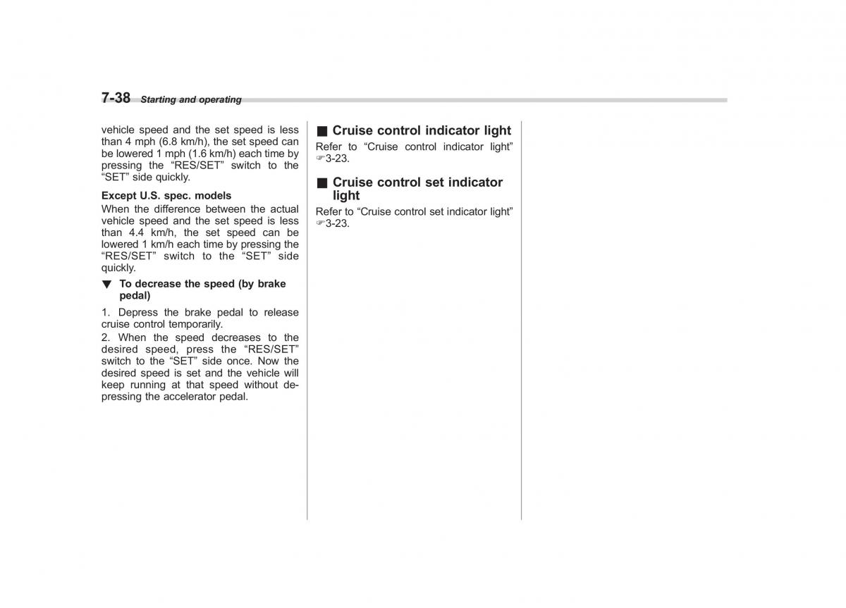 Subaru Outback Legacy IV 4 owners manual / page 315