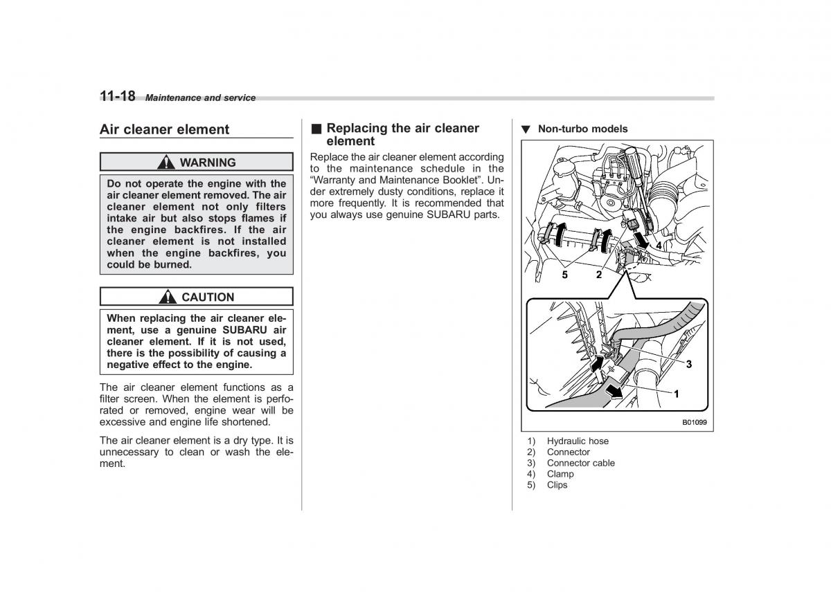 Subaru Outback Legacy IV 4 owners manual / page 389