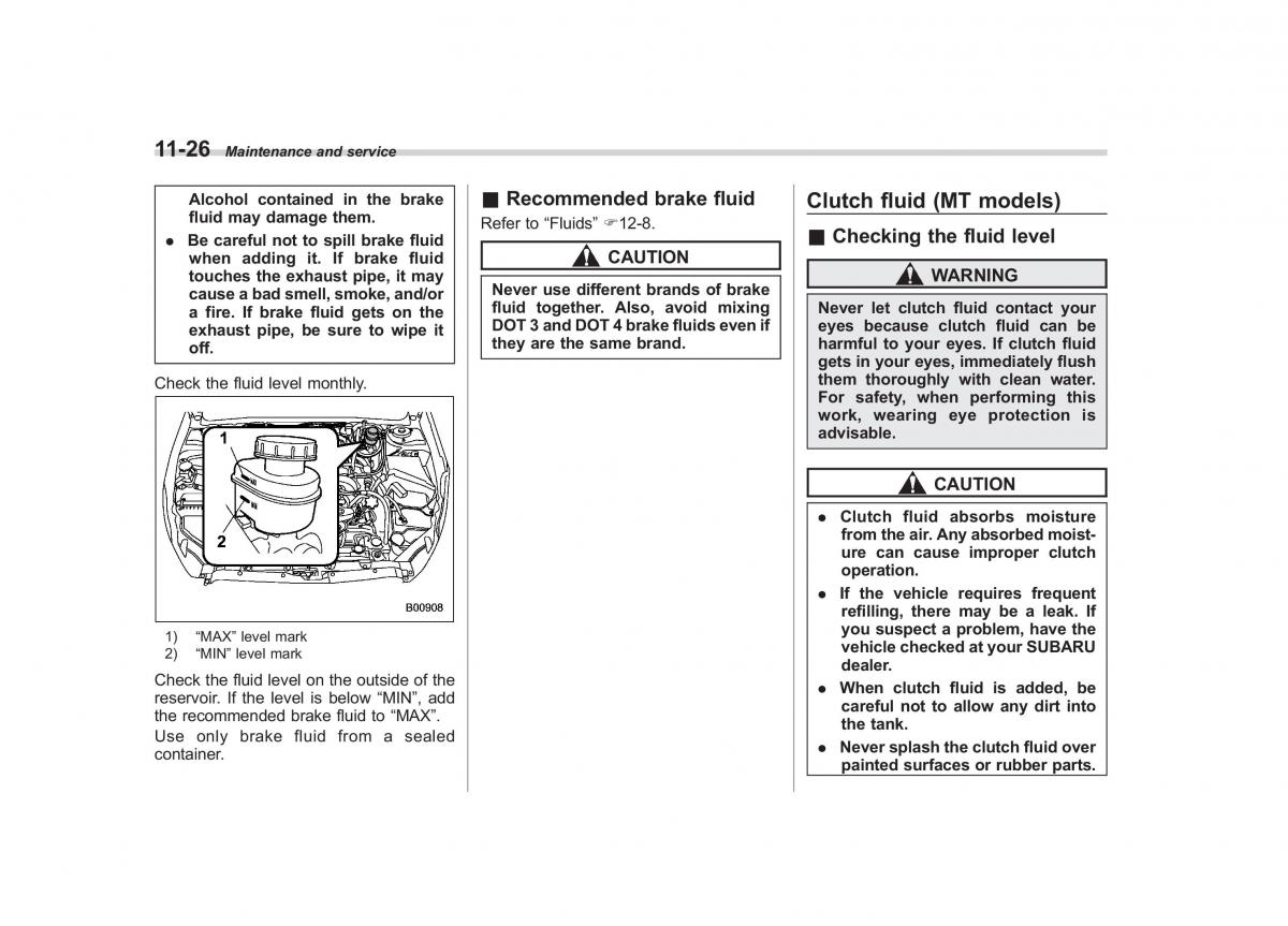 Subaru Outback Legacy IV 4 owners manual / page 397