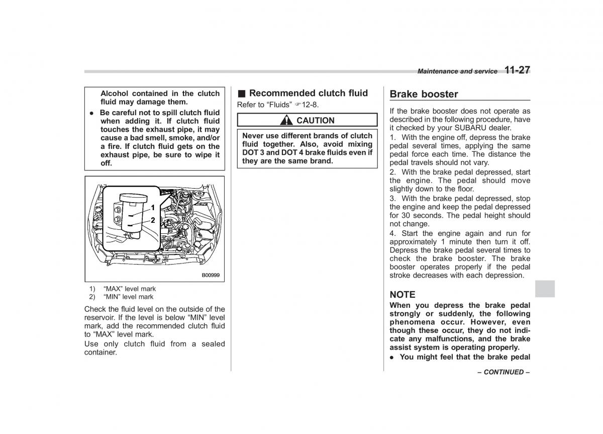 Subaru Outback Legacy IV 4 owners manual / page 398