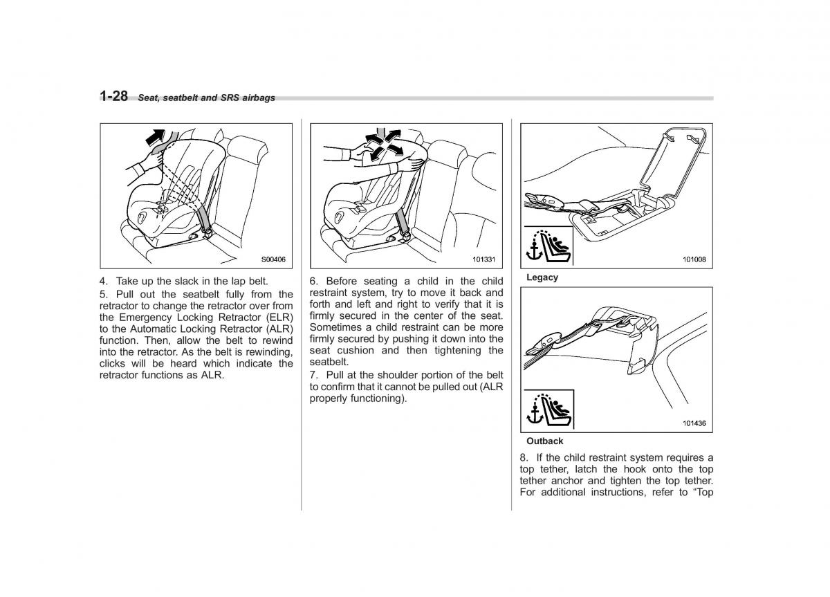 Subaru Outback Legacy IV 4 owners manual / page 51