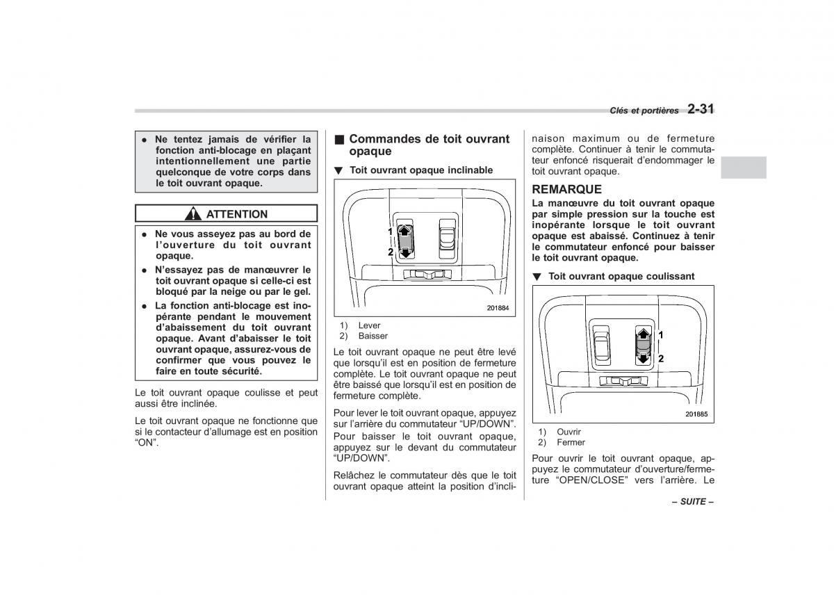 Subaru Outback Legacy IV 4 manuel du proprietaire / page 128