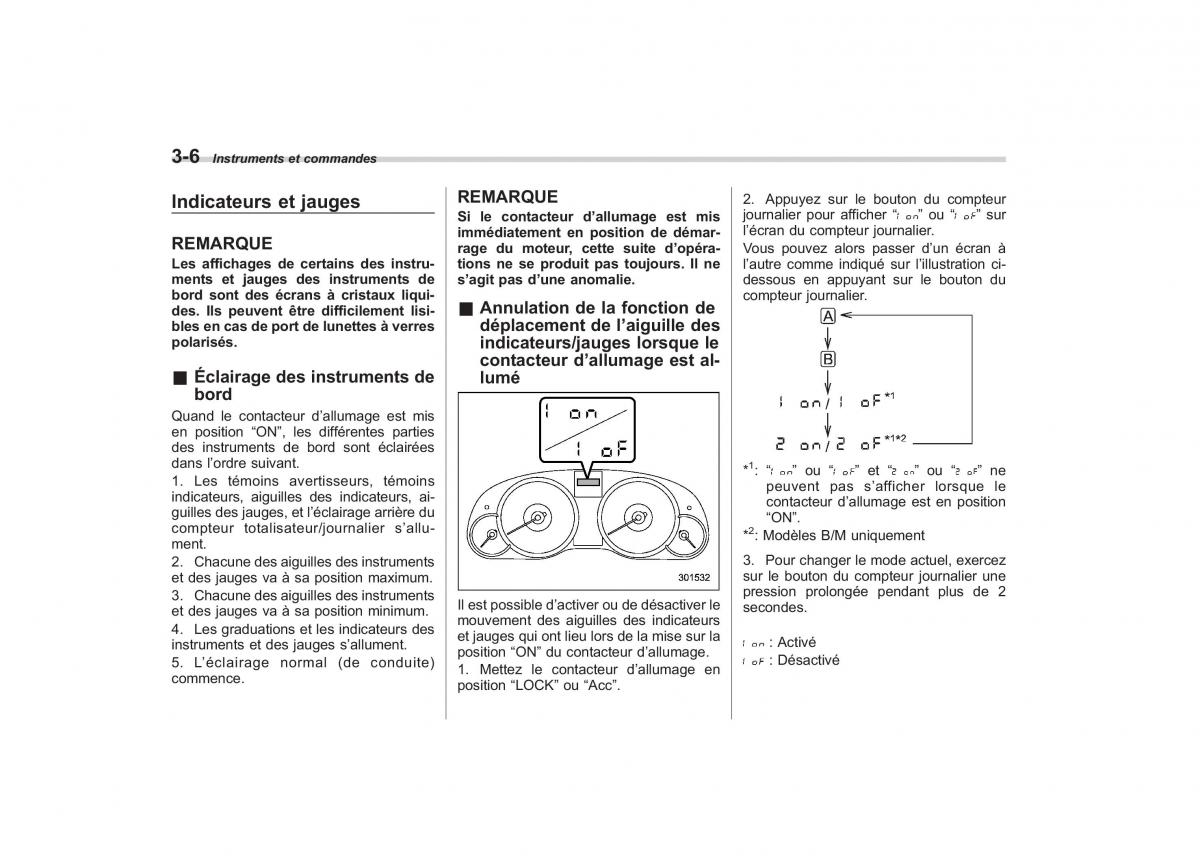 Subaru Outback Legacy IV 4 manuel du proprietaire / page 135