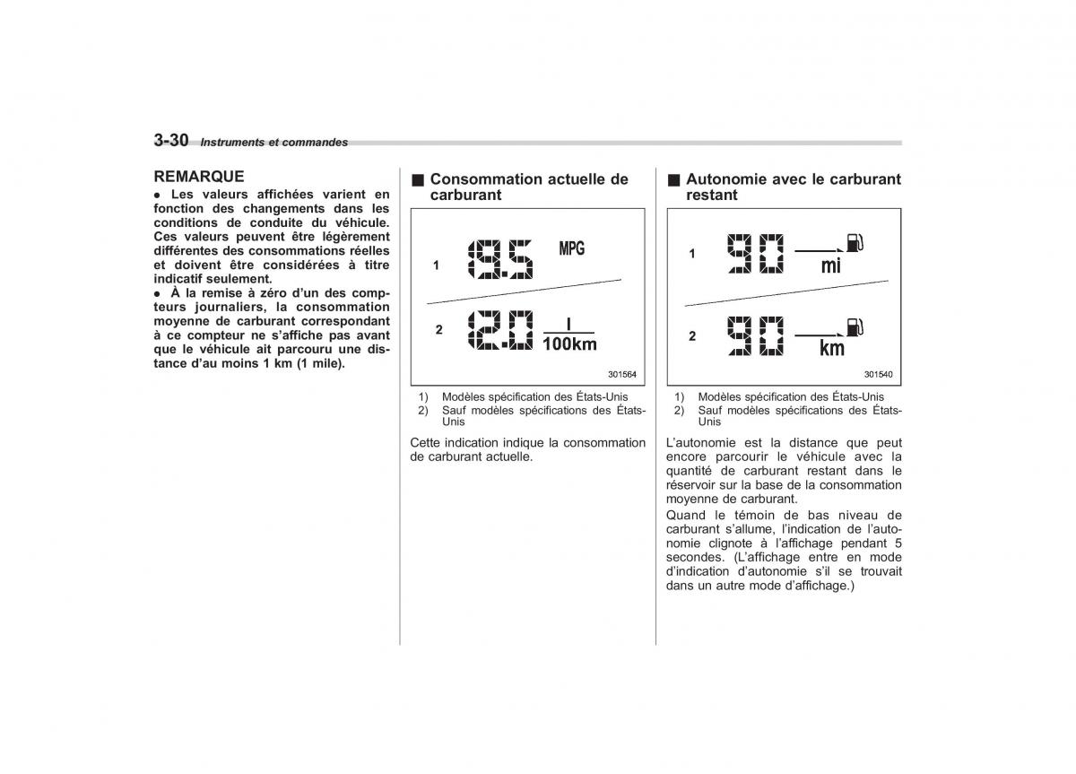 Subaru Outback Legacy IV 4 manuel du proprietaire / page 159