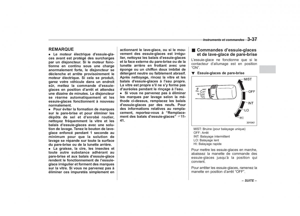 Subaru Outback Legacy IV 4 manuel du proprietaire / page 166