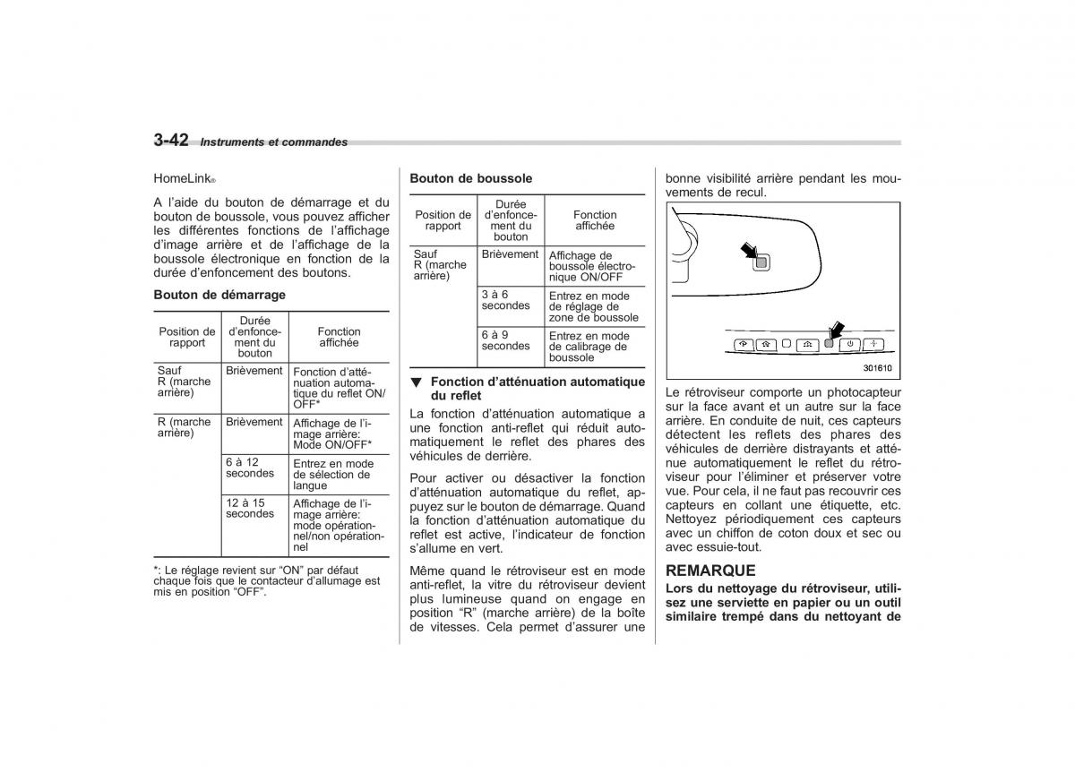 Subaru Outback Legacy IV 4 manuel du proprietaire / page 171