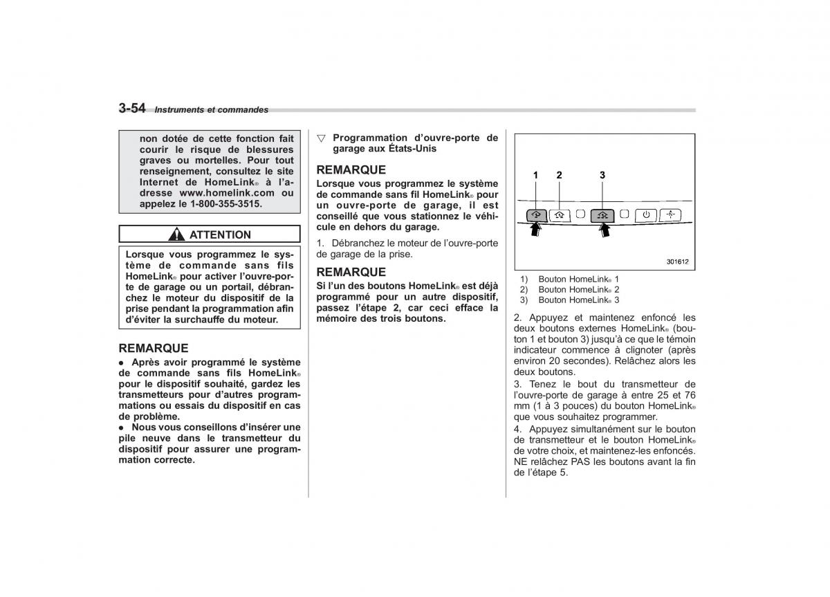 Subaru Outback Legacy IV 4 manuel du proprietaire / page 183