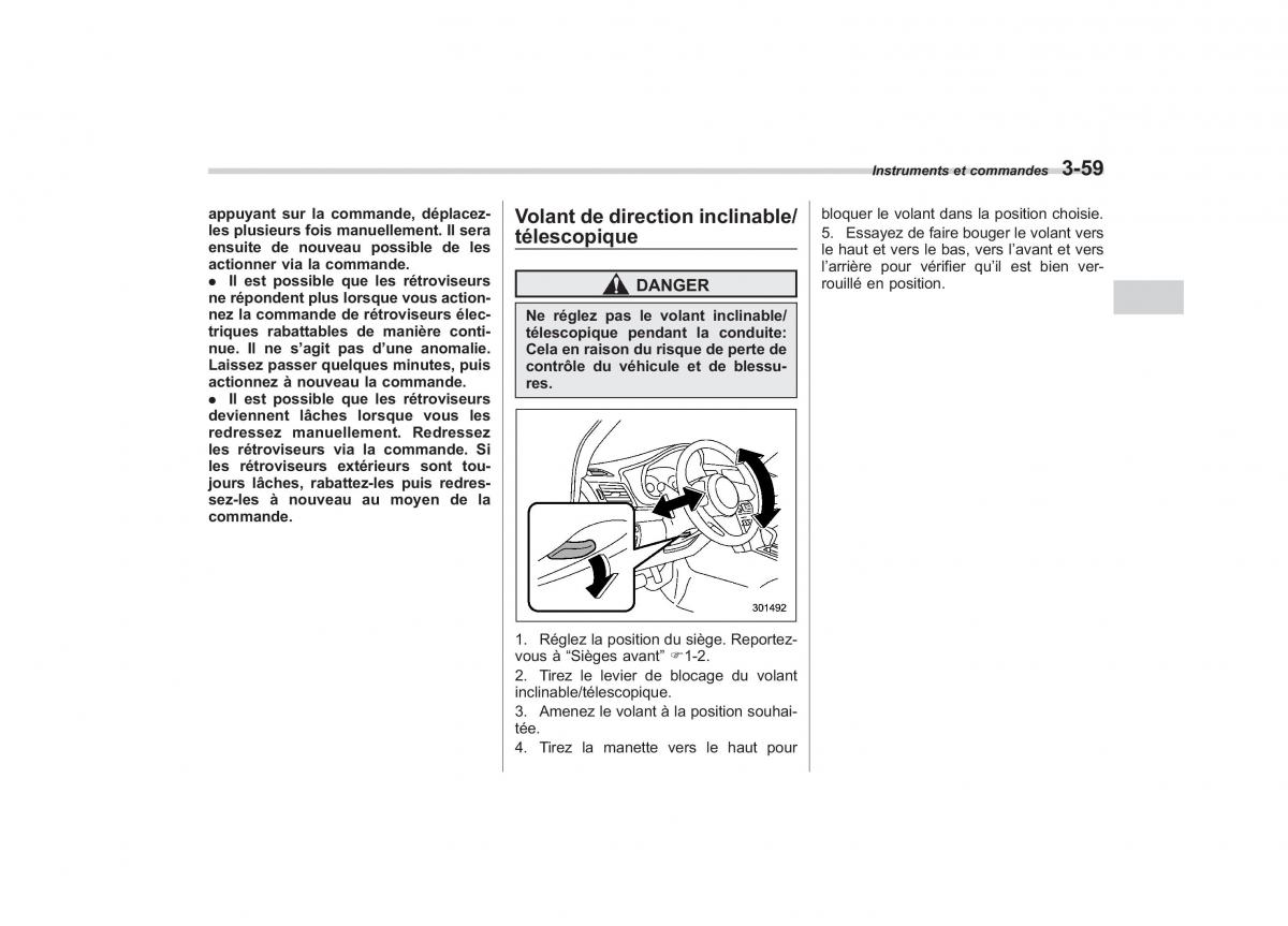 Subaru Outback Legacy IV 4 manuel du proprietaire / page 188