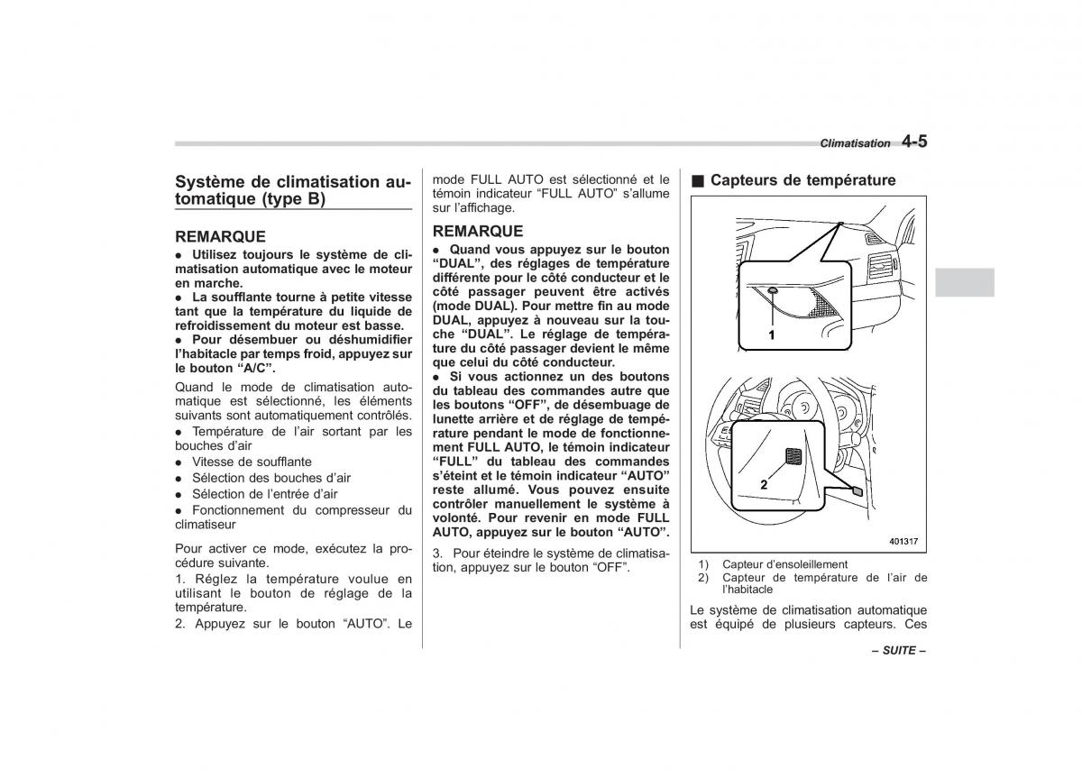 Subaru Outback Legacy IV 4 manuel du proprietaire / page 194