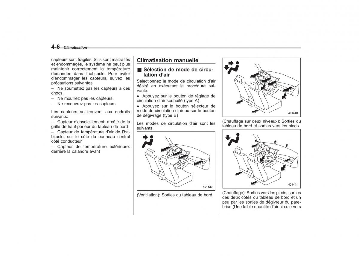 Subaru Outback Legacy IV 4 manuel du proprietaire / page 195