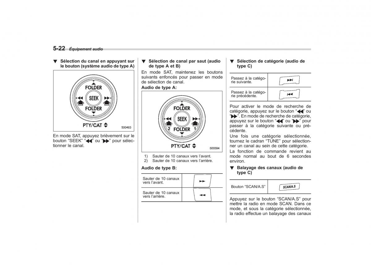 Subaru Outback Legacy IV 4 manuel du proprietaire / page 223