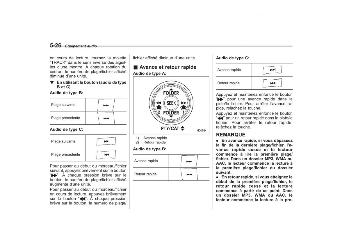 Subaru Outback Legacy IV 4 manuel du proprietaire / page 227