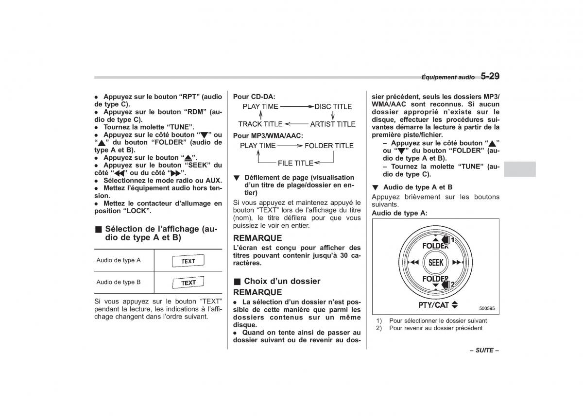 Subaru Outback Legacy IV 4 manuel du proprietaire / page 230