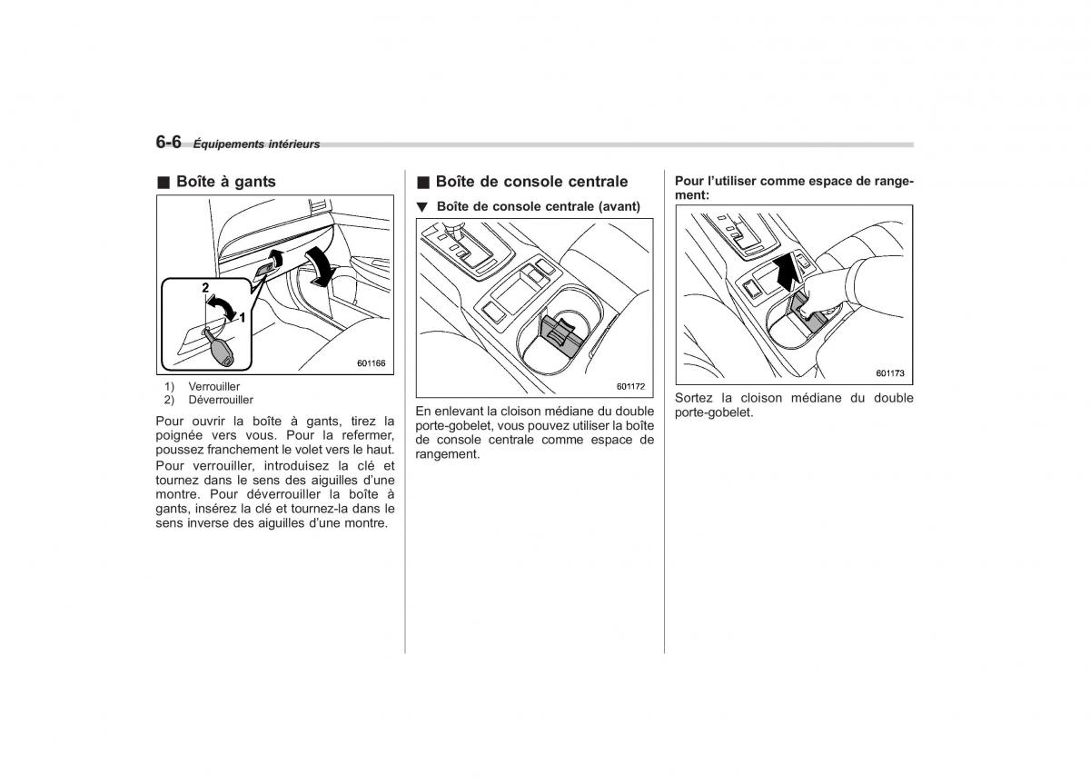 Subaru Outback Legacy IV 4 manuel du proprietaire / page 280