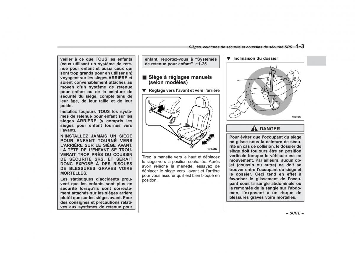 Subaru Outback Legacy IV 4 manuel du proprietaire / page 30