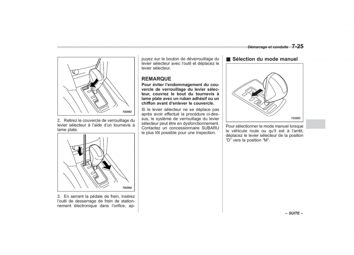 Subaru Outback Legacy IV 4 manuel du proprietaire / page 323