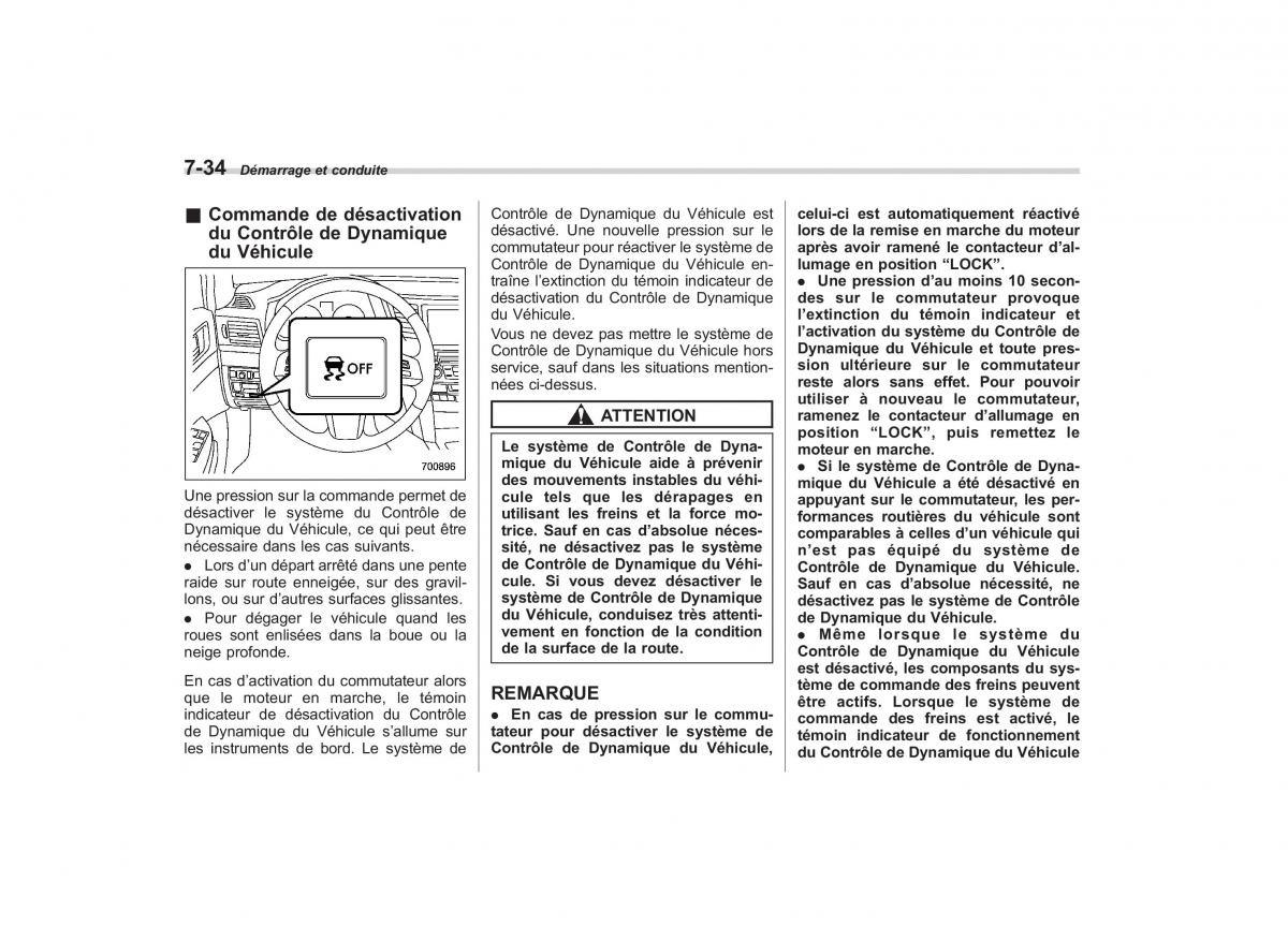 Subaru Outback Legacy IV 4 manuel du proprietaire / page 332