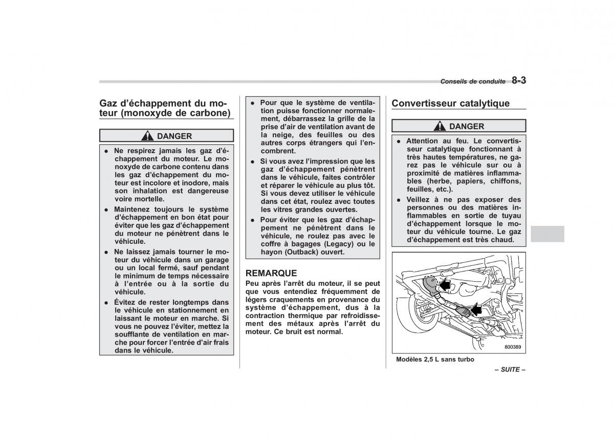 Subaru Outback Legacy IV 4 manuel du proprietaire / page 346