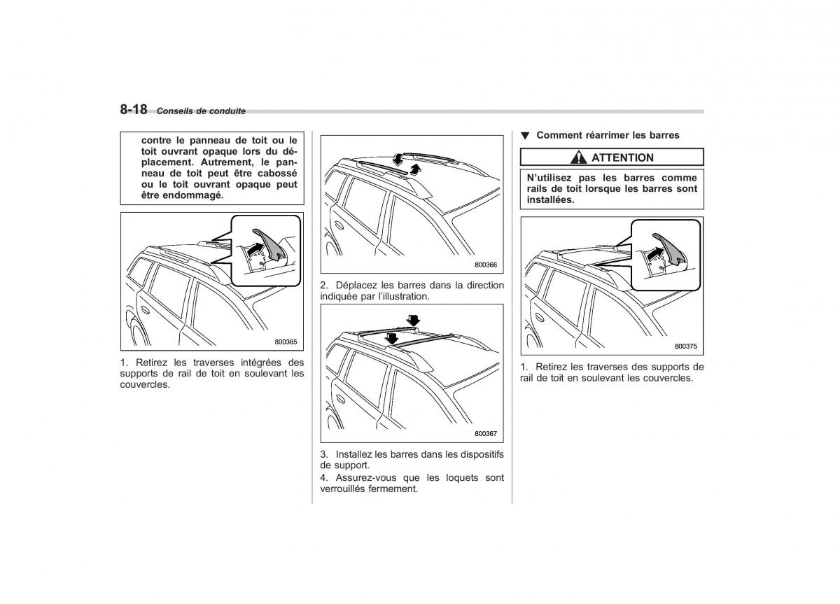 Subaru Outback Legacy IV 4 manuel du proprietaire / page 361