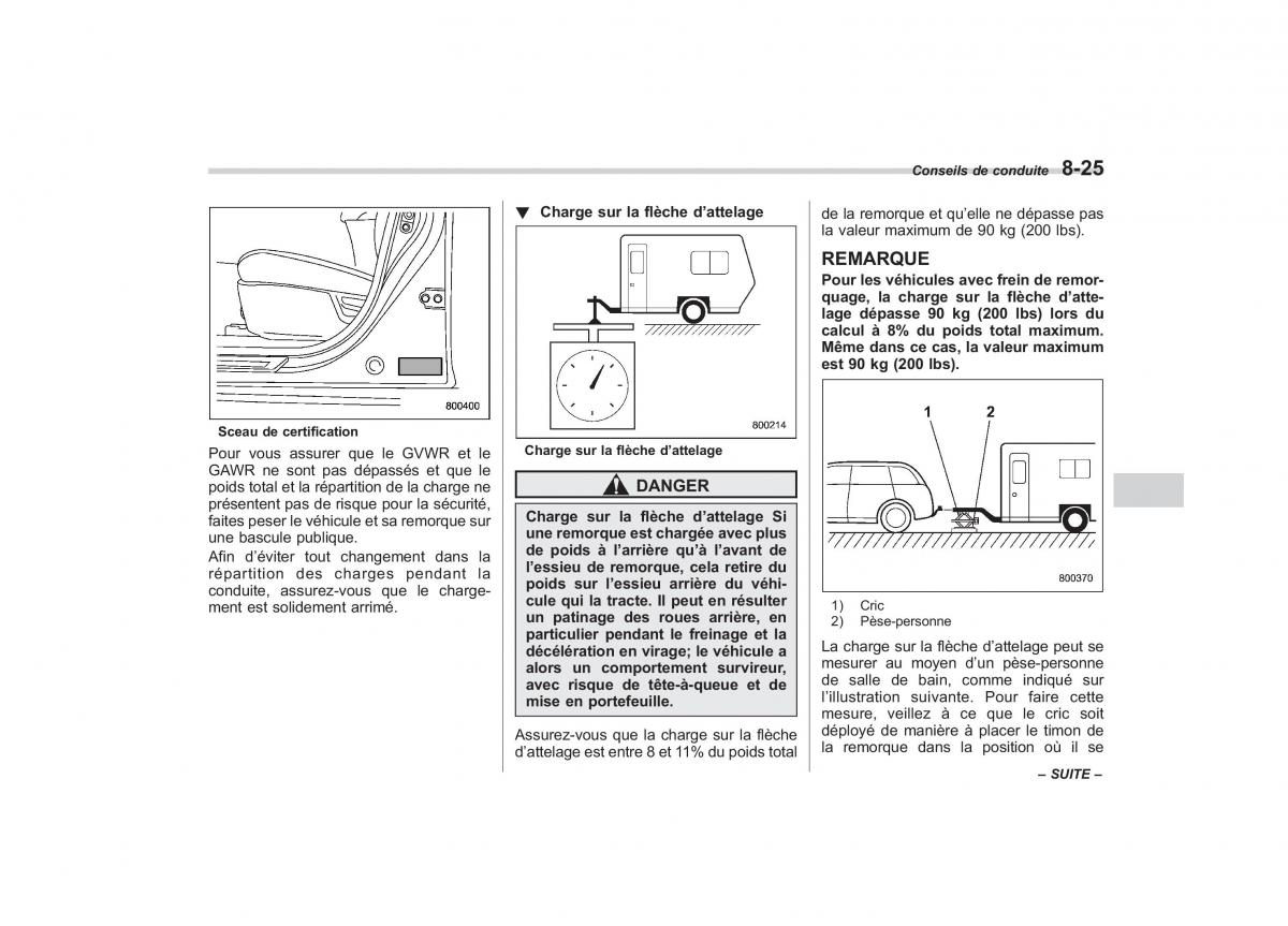 Subaru Outback Legacy IV 4 manuel du proprietaire / page 368