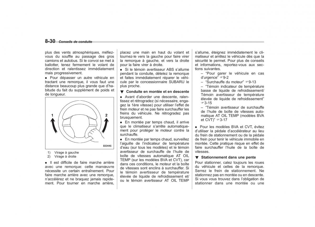 Subaru Outback Legacy IV 4 manuel du proprietaire / page 373